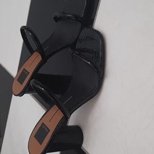 Black slip on heels Dolce Vita